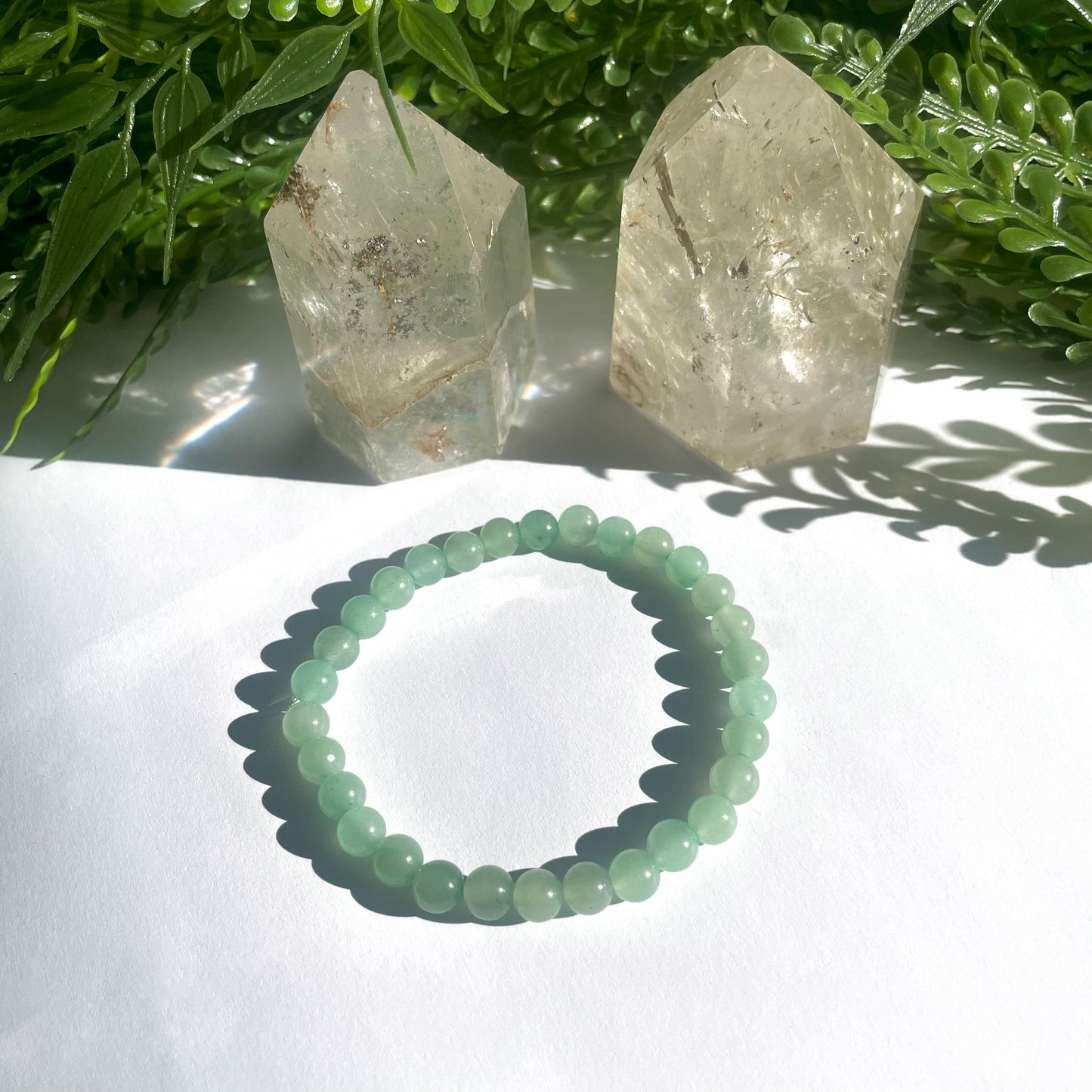 BRACELET AVENTURINE VERTE