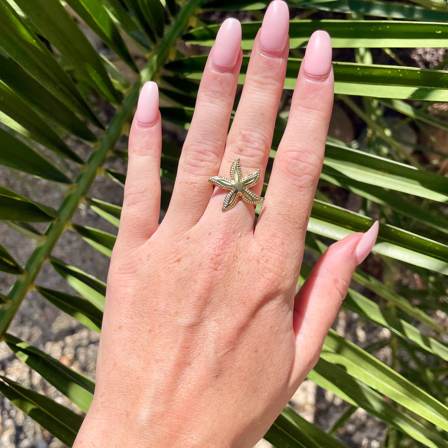 BAGUE ÉTOILE DE MER