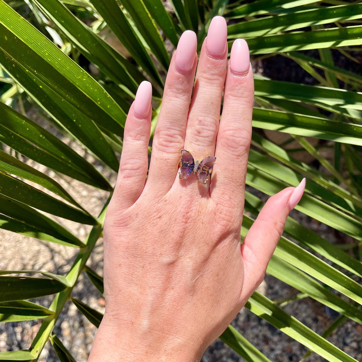 BAGUE PAPILLON