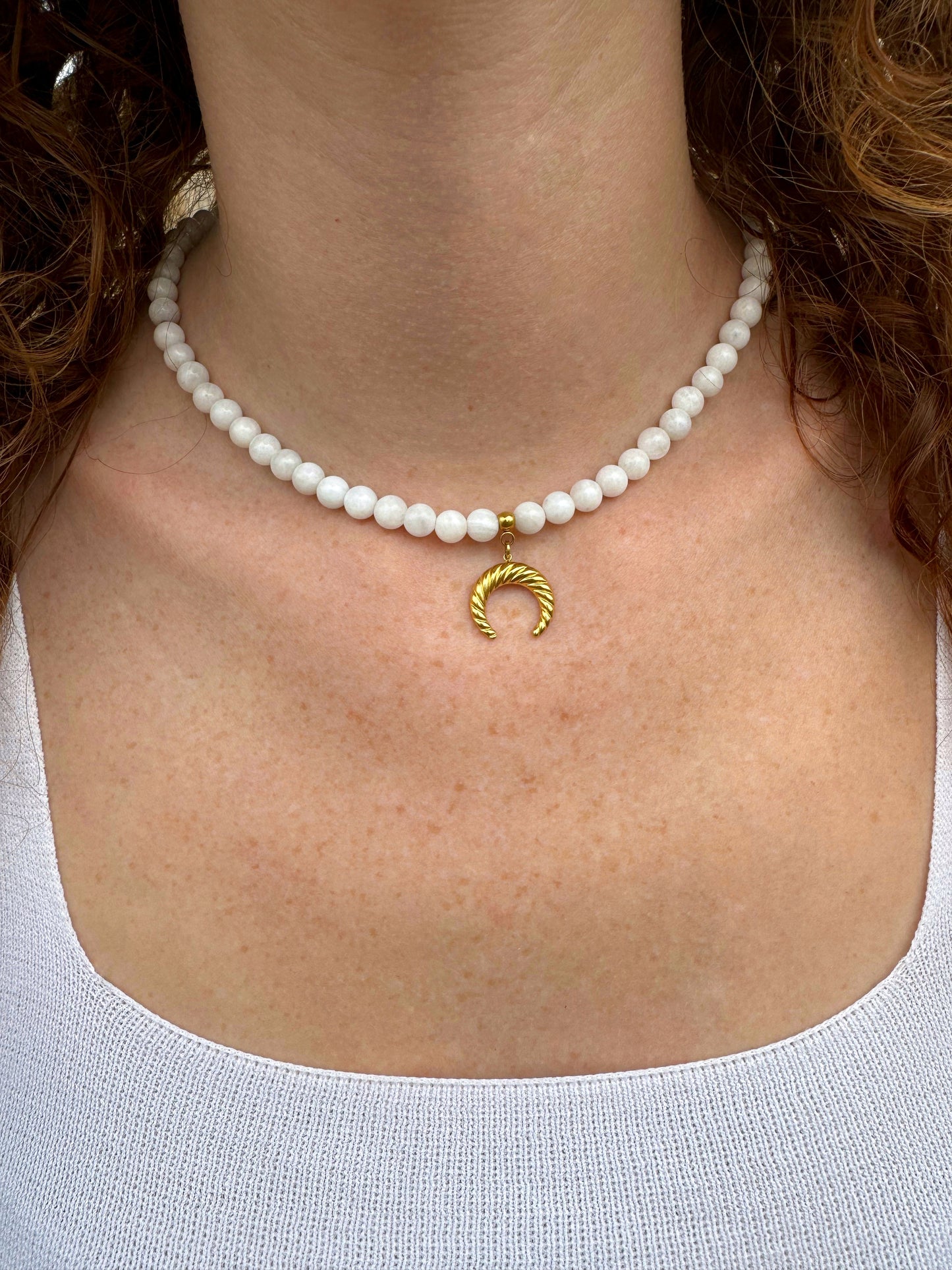 COLLIER LUNE PIERRE DE LUNE