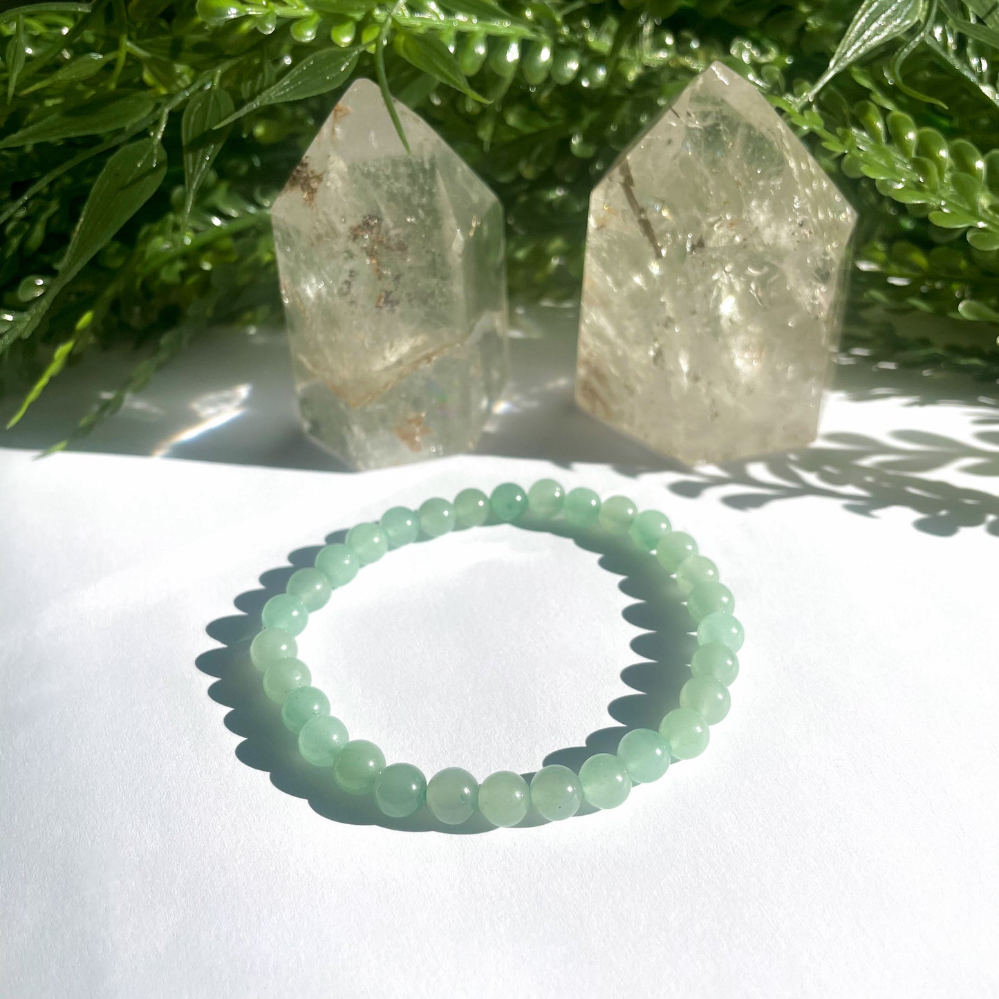 BRACELET AVENTURINE VERTE