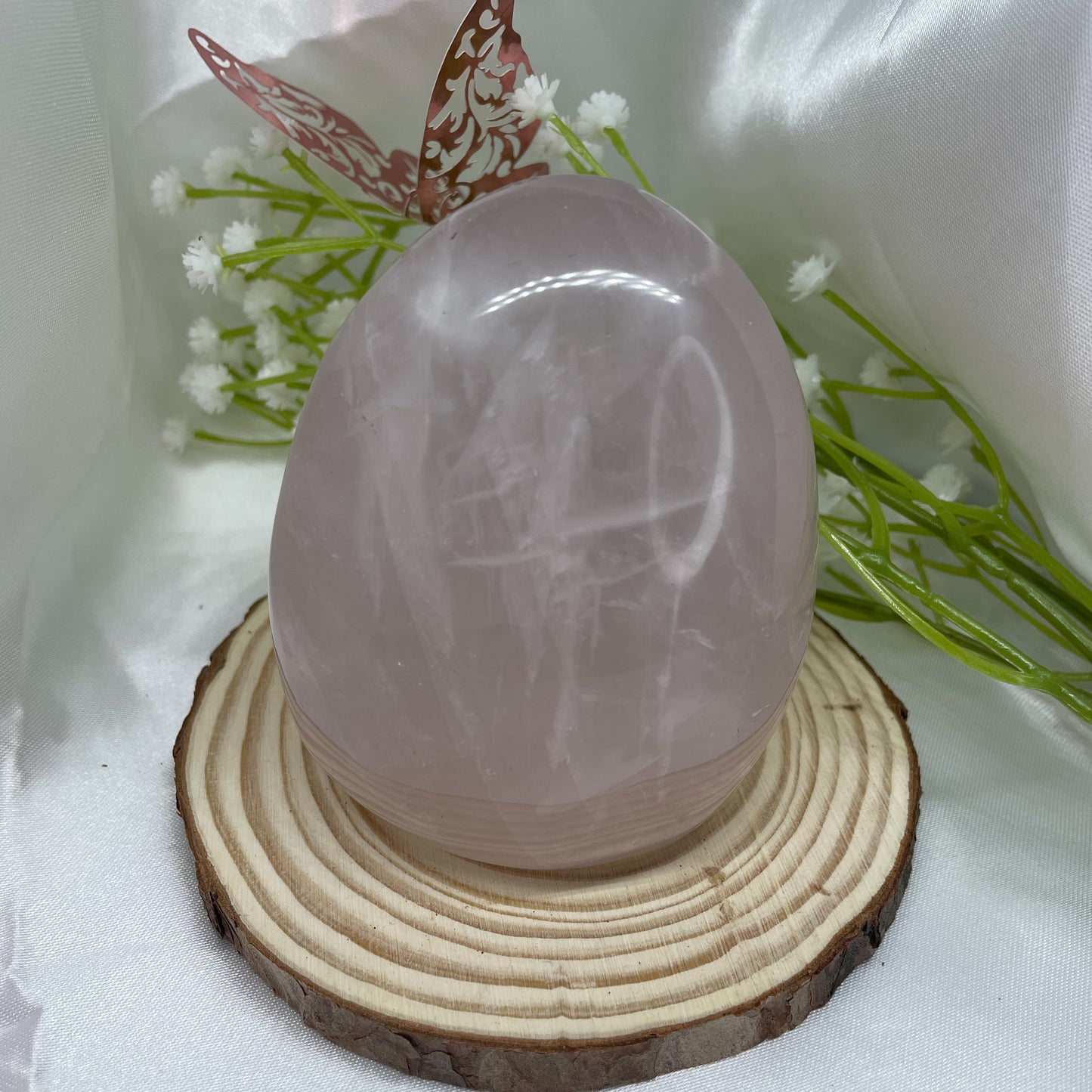 BLOC QUARTZ ROSE POLI N*2 (500g)