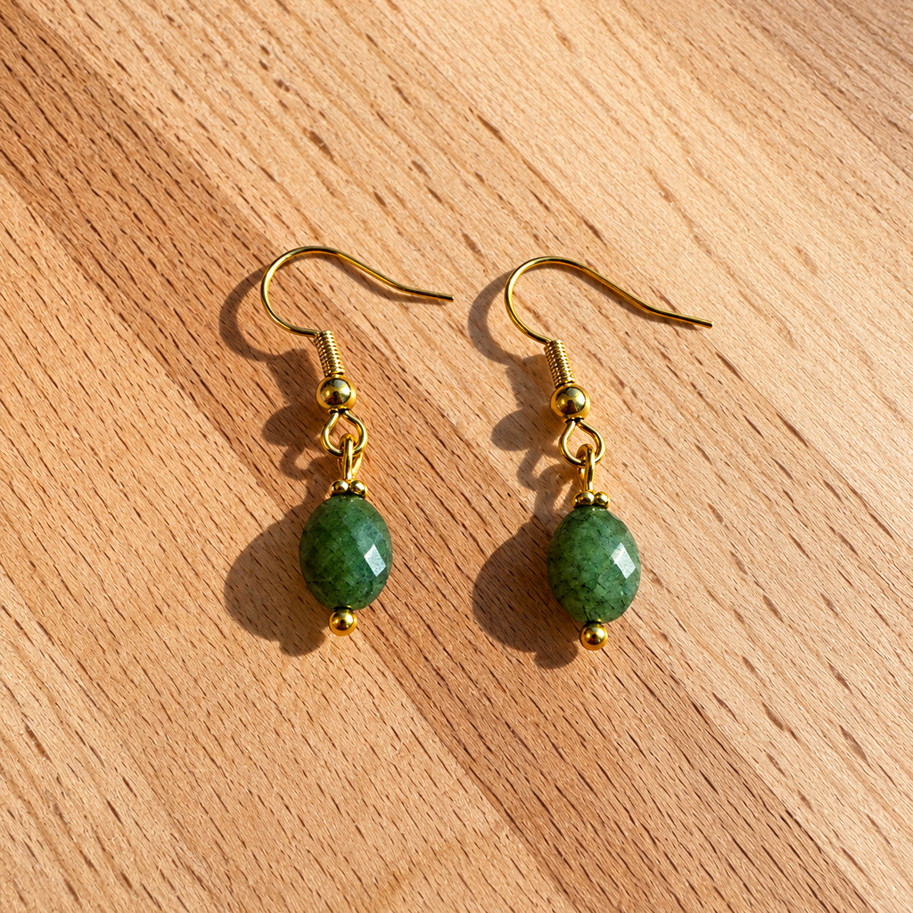 Boucles d’oreilles Jade