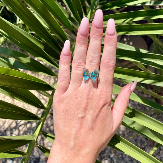 BAGUE PAPILLON