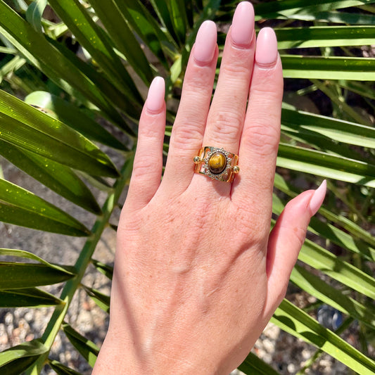BAGUE ŒIL DE TIGRE