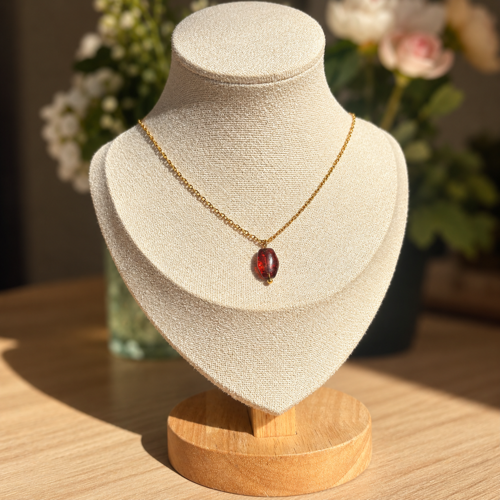 Collier Ambre Foncé