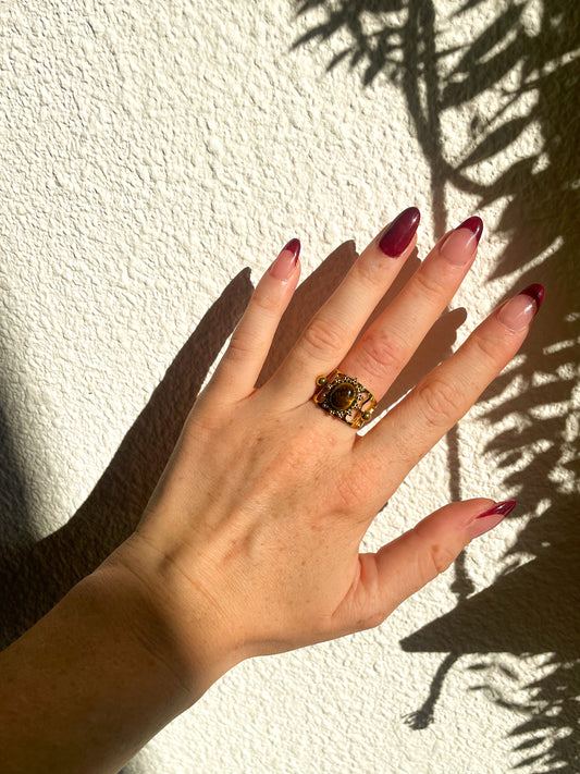 BAGUE ŒIL DE TIGRE