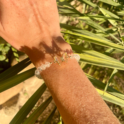 BRACELET PAPILLON CRISTAL DE ROCHE