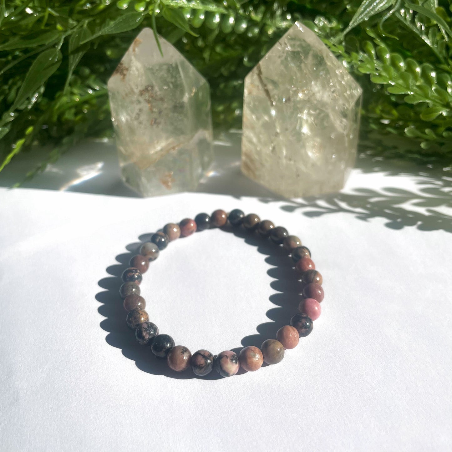 BRACELET RHODONITE