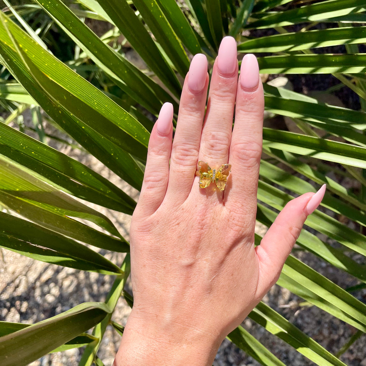 BAGUE PAPILLON
