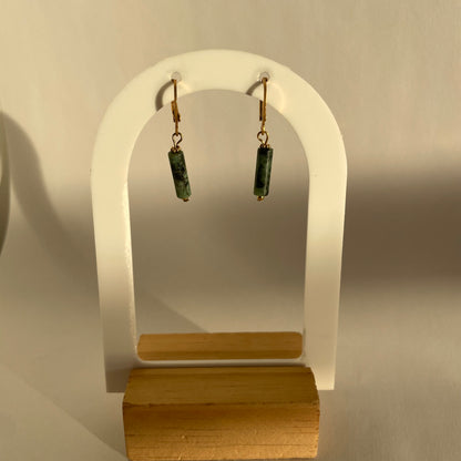 BOUCLES D’OREILLES LISA TURQUOISE AFRICAINE