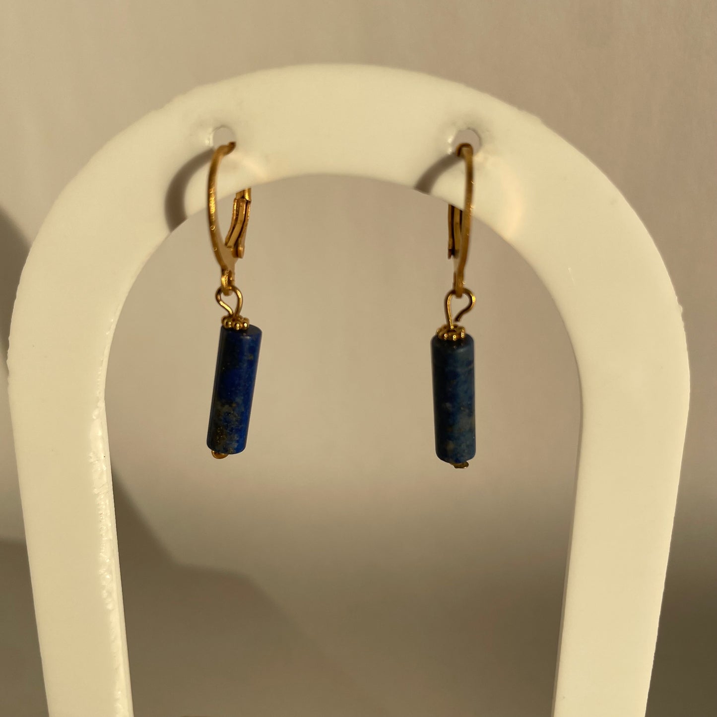 BOUCLES D’OREILLES LISA LAPIS-LAZULI