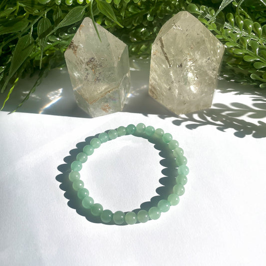 BRACELET AVENTURINE VERTE