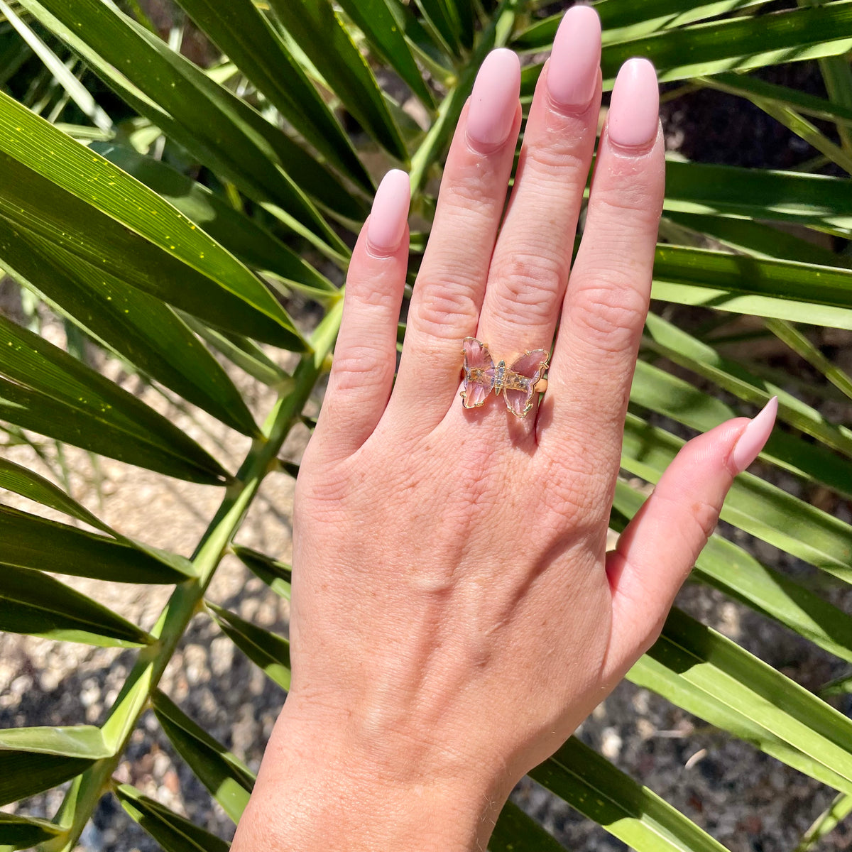 BAGUE PAPILLON