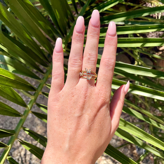 BAGUE BUTTERFLIES
