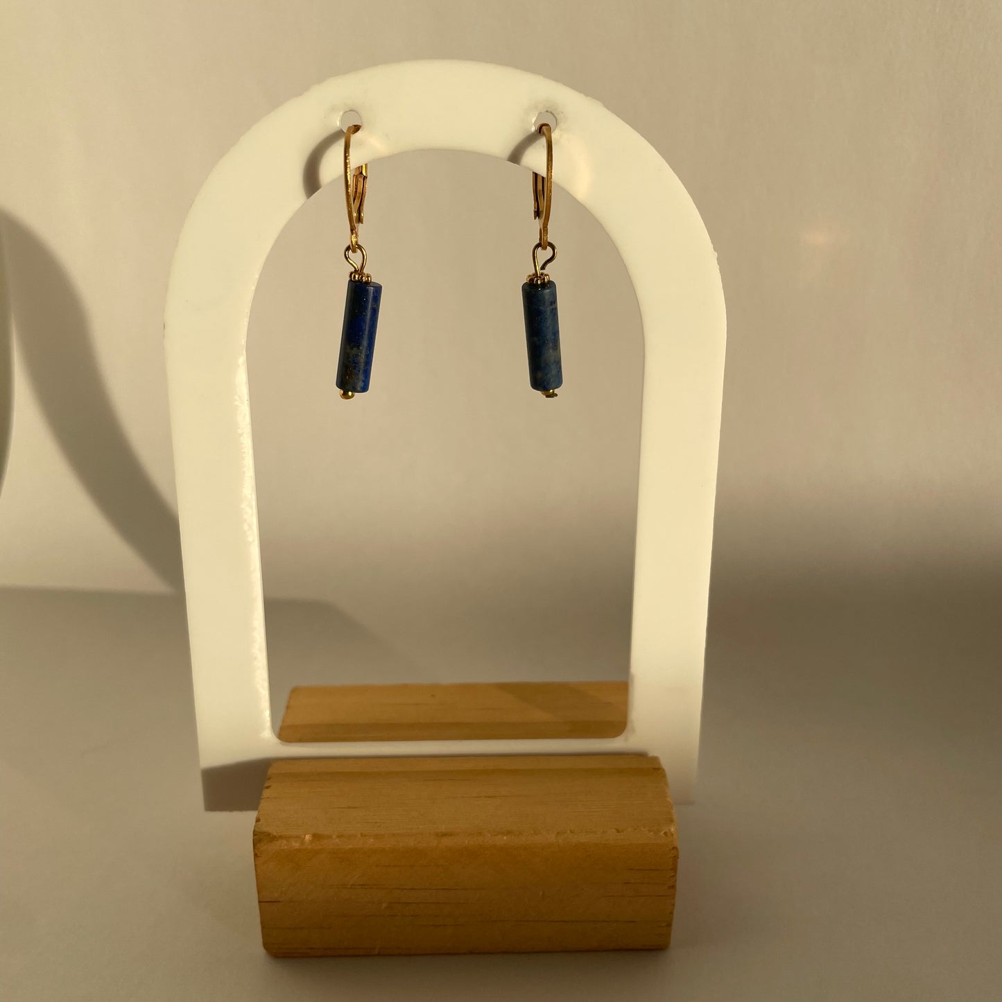 BOUCLES D’OREILLES LISA LAPIS-LAZULI