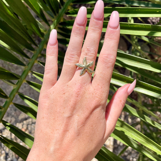 BAGUE ÉTOILE DE MER