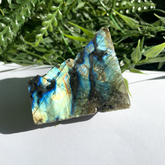 LABRADORITE POLIE UNE FACE