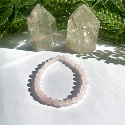 BRACELET QUARTZ ROSE
