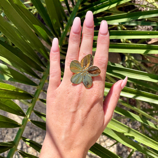 BAGUE FLEUR XL