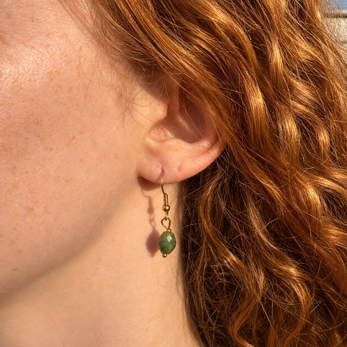 Boucles d’oreilles Jade
