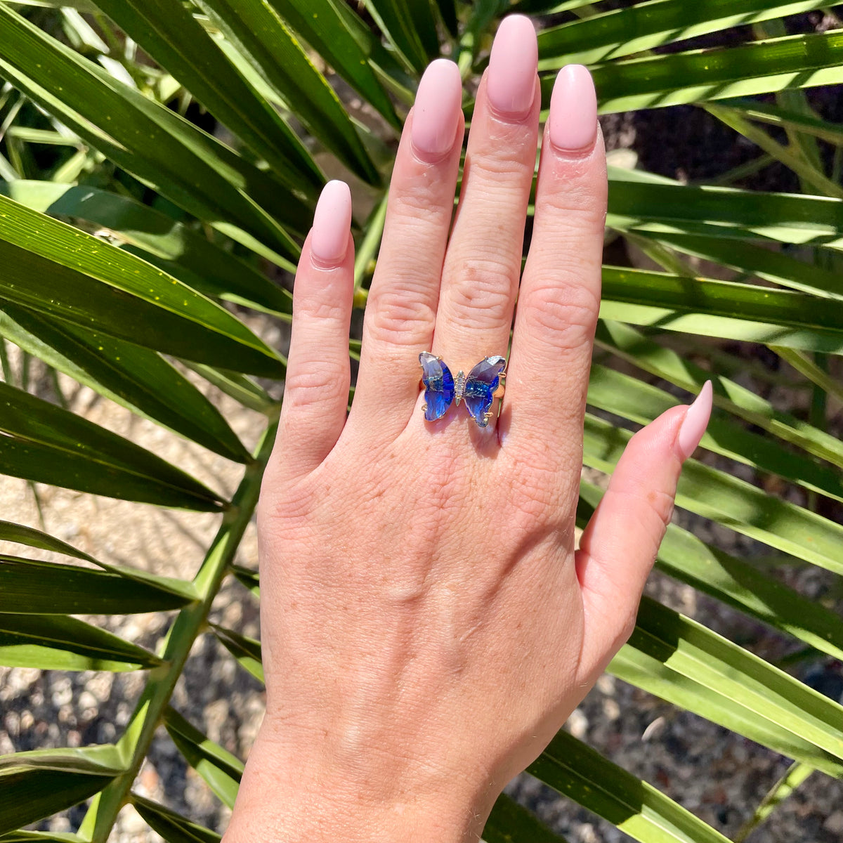BAGUE PAPILLON