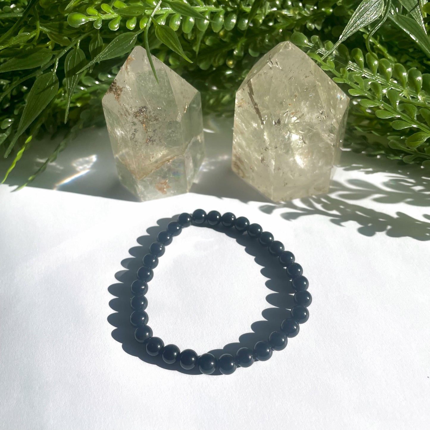 BRACELET OBSIDIENNE NOIRE