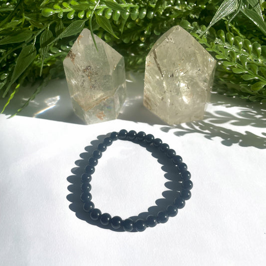 BRACELET OBSIDIENNE NOIRE