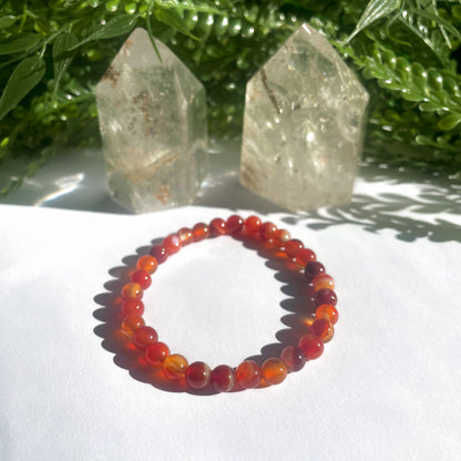 BRACELET CORNALINE