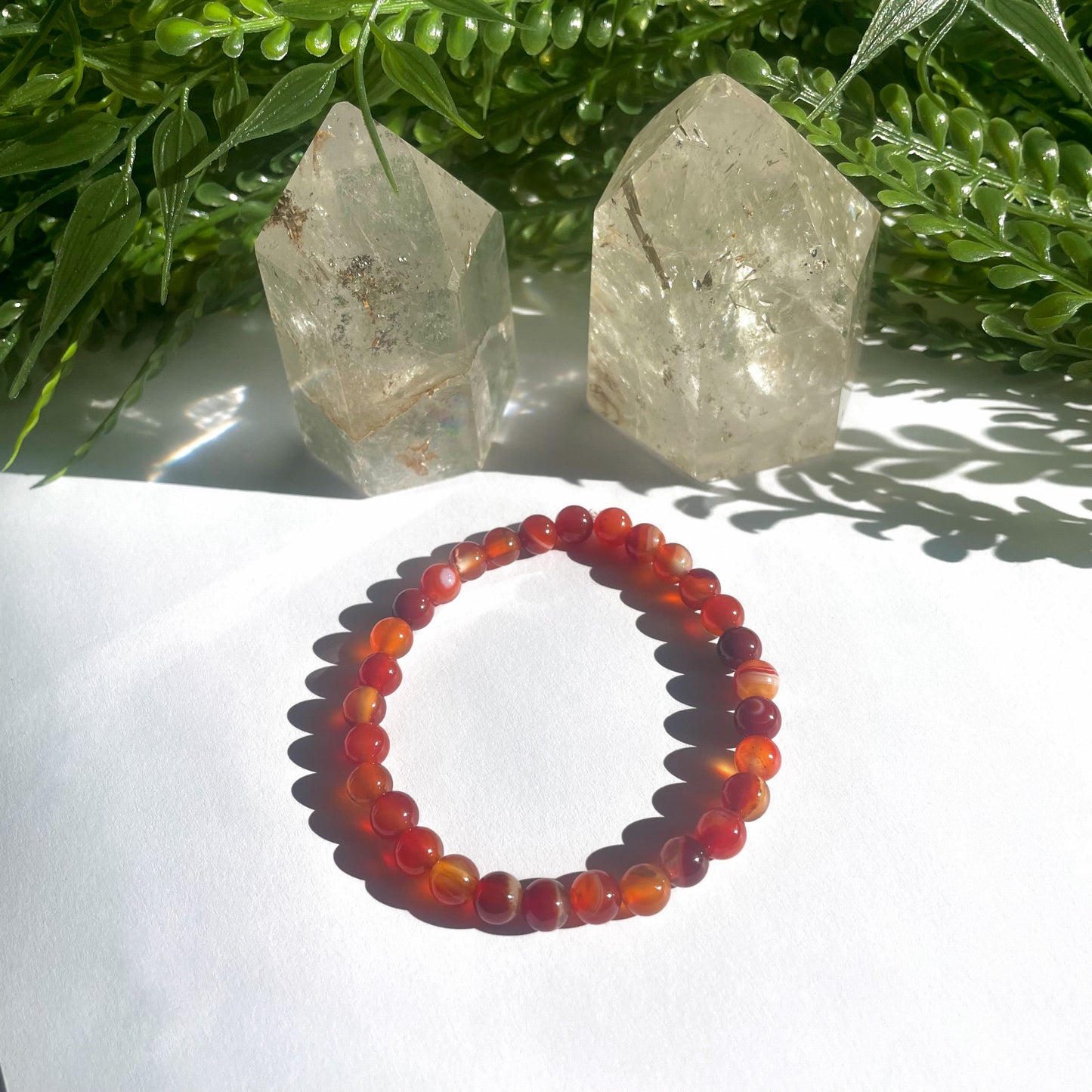 BRACELET CORNALINE