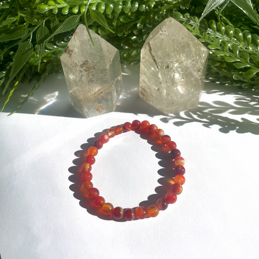 BRACELET CORNALINE
