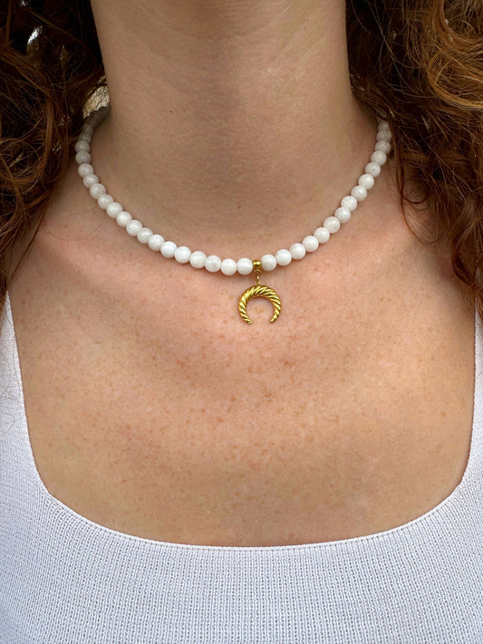 COLLIER LUNE PIERRE DE LUNE