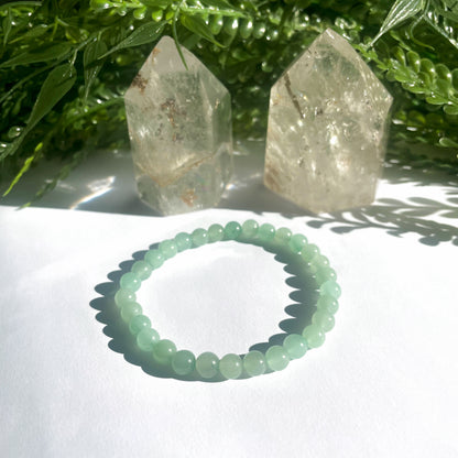 BRACELET AVENTURINE VERTE