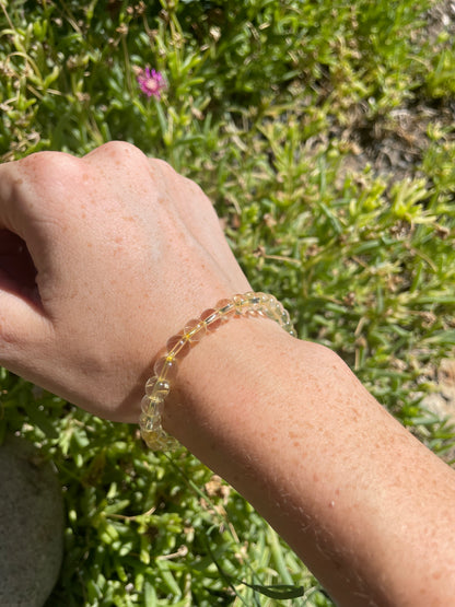 BRACELET CITRINE NATURELLE